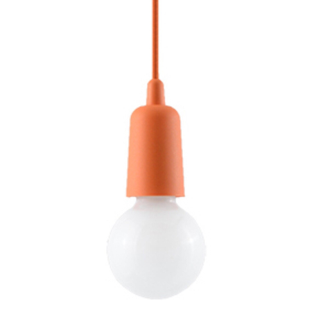 Sollux Lighting Lampa wisząca DIEGO 1 pomarańczowy SL.0584