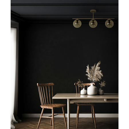 Lampa sufitowa Kaja FELIX K-5782 bursztynowy, beż