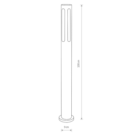 Oprawa oświetleniowa Nowodvorski 4698 MEKONG I stojąca IP54