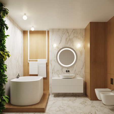 Sollux Lighting Plafon HALO biały IP44 SL.1708