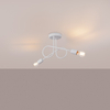 Sollux Lighting Żyrandol LOOP 2 biały SL.1471