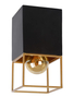 Lampa sufitowa Lucide RIXT 21120/01/30 czarny/złoty