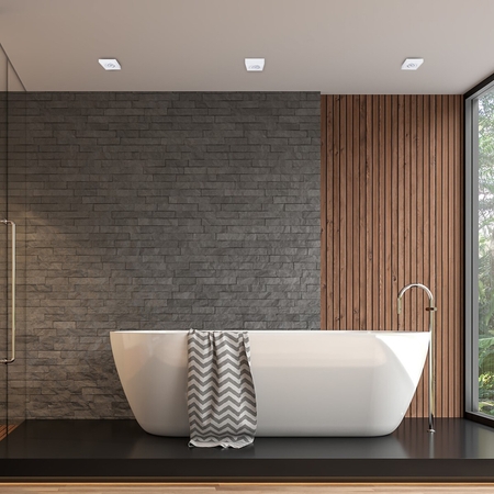 Milagro Oprawa Podtynkowa Nusa Square White ML0039 BIAŁY