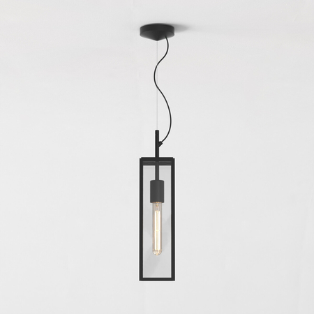 Lampa zewnętrzna wisząca Astro Harvard Pendant 1402013 Czarny z Teksturą