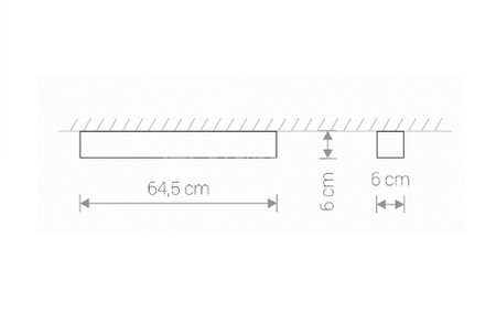Lampa sufitowa SOFT CEILING LED 60X6 Nowodvorski 7527 grafitowy