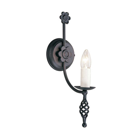 Kinkiet Elstead Lighting Belfry czarny BY1-BLACK
