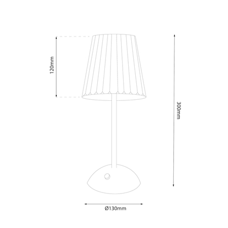 Milagro Lampka nocna Tacoma 1,6W ML1291 Satyna