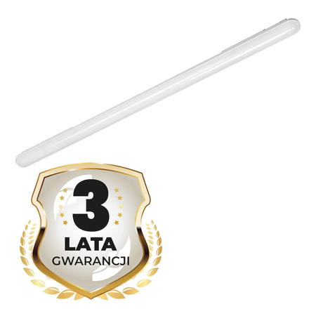 Eko-Light Oprawa Hermetyczna Led Gin 36W 120cm 3850lm 4000K IP65 EKH0857 Szary