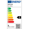 Sollux Lighting Kinkiet LUCA czarny LED IP54 SL.0545