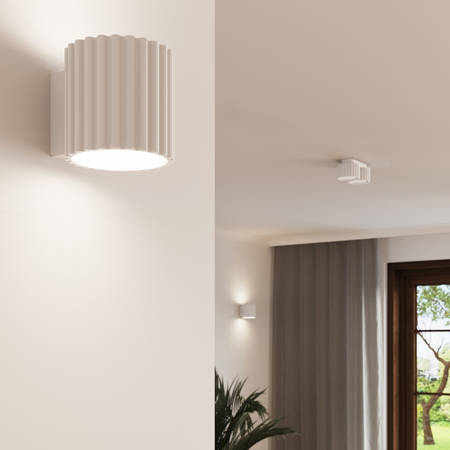 Sollux Lighting Plafon AURA 2 biały Gx53 SL.1783