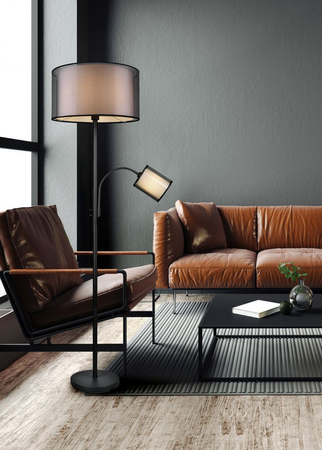 Lampa podłogowa Trio 411400232 czarny