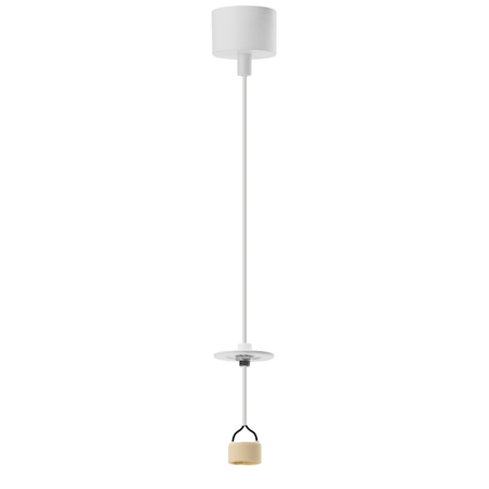 Lampa wisząca Azzardo LUCAS BASE 1R PENDANT GU10 WH AZ6157 WHITE