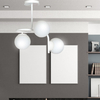 Lampa sufitowa KALF 3 WHITE Emibig 1031/3 biały