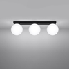 Sollux Lighting Plafon YOLI 3 czarny SL.1153