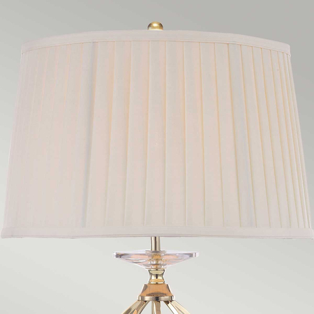 Lampa stołowa Elstead Lighting Aegean mosiądz AG-TL-POL-BRASS