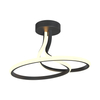 Lampa sufitowa CLINT Zuma Line MX6349-1-3BT czarny