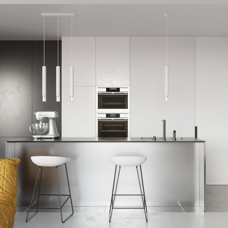 Sollux Lighting Lampa wisząca WEZYR 1 biała SL.0957