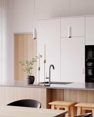 Lampa wisząca By Rydens Puls 4202010-5002 biały