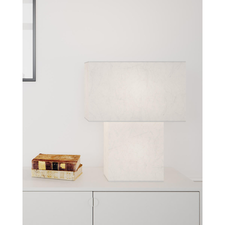 Lampa stołowa By Rydens iSquare H50 cm biała 4024610-5000