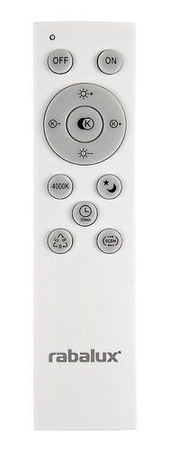 Lampa sufitowa Rabalux Bruce 2118 biały