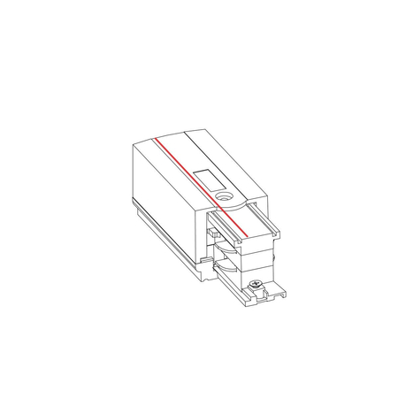 CTLS POWER END CAP, RIGHT (PE-R) Nowodvorski 8712 biały