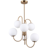 Żyrandol Italux PND-5500-6-HBR Gela