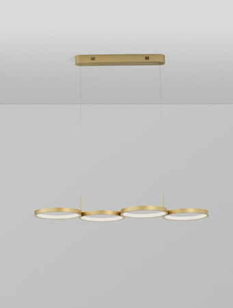 Lampa wisząca Luces Exclusivas GARCIA złoty LE42828