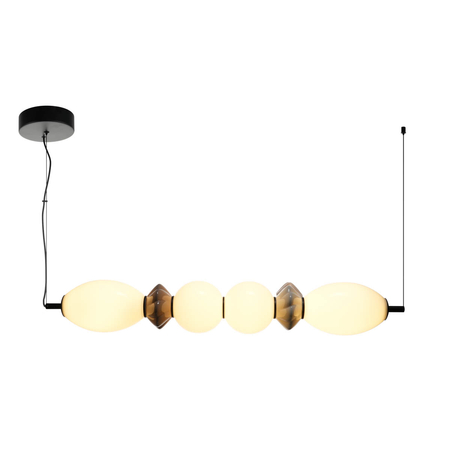 Lampa wisząca Italux Balos PND-94921-4A-BK Czarny mat