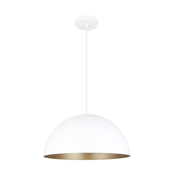 Lampa wisząca Zuma Line Vela A8001XL-WH biały/złoty