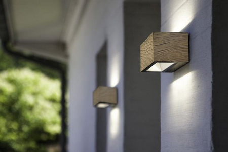 Kinkiet zewnętrzny Lutec GEMINI 5189135118 czarny