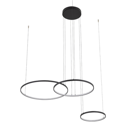 Lampa wisząca Nowodvorski CIRCOLO POWER LED 11648 czarny, biały