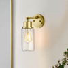 Kinkiet Elstead Lighting Morvah mosiądz BATH-MORVAH1-BB