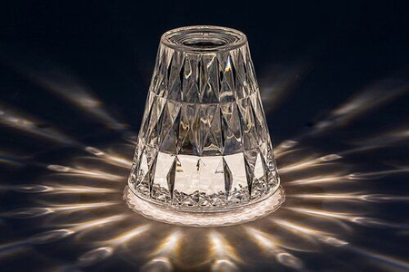 Lampa stołowa Rabalux Siggy 76004 przeźroczysty