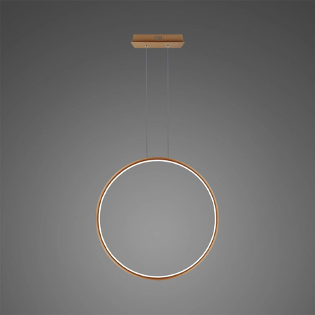 Lampa wisząca Ledowe Okręgi No.1 X 60cm 3k miedziana Dali