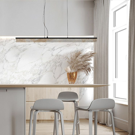 Lampa wisząca Abigali 6602 Marble Stone 607Y 30W 3000K 6 x 6 x 120 cm