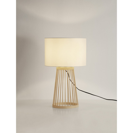 Lampa stołowa Luces Exclusivas UVENZIA LE45384 naturalny