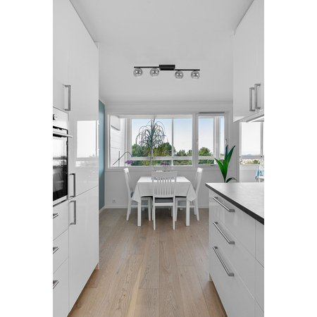 Lampa sufitowa Kaja PAXI K-5465 czarny, grafitowy