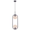Lampa wisząca VENTA Kaja K-5121 bursztynowy
