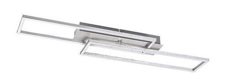 Lampa sufitowa Rabalux Demetrius 71012 srebrny/ szczotkowane aluminium