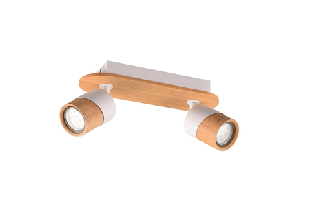 Kinkiet Trio 801100231 drewniany