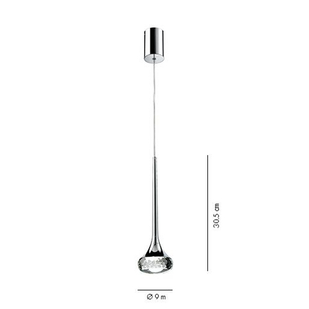 Lampa wisząca Axo Light Fairy Crystal