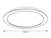 Lampa sufitowa Rabalux Shaun 2681 czarny