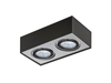 Lampa sufitowa PAULO 2 230V BLACK/ALUMINIUM Azzardo AZ0961 stalowy