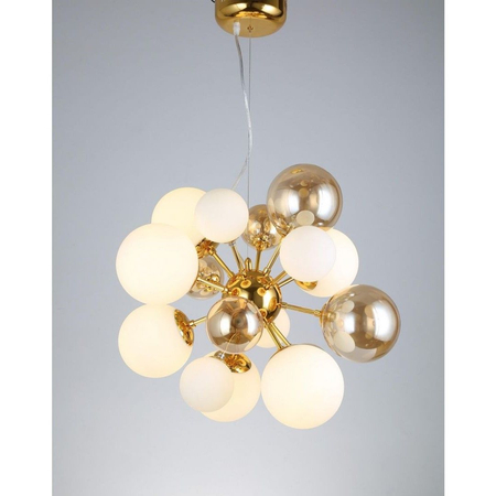 Lampa wisząca Lumina Deco LDP 8565-10 (GD) Galaksida W10