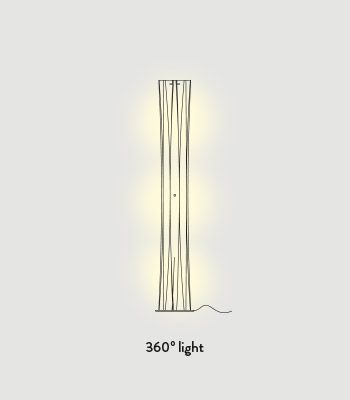 Lampa podłogowa Slamp BACFXXLGLD00000000EU Bach XXL Gold