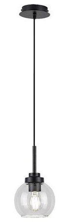 Lampa łazienkowa Rabalux Tirina 75006 czarny matowy