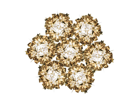 Lampa wisząca Slamp VELSOVSGLD04T00000EU Veli 7 Gold