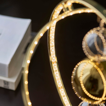 Lampa stołowa Endon Lighting Muni 102609 złoty