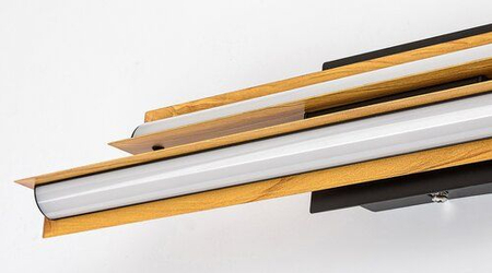 Kinkiet Rabalux Remiel 71045 czarny matowy