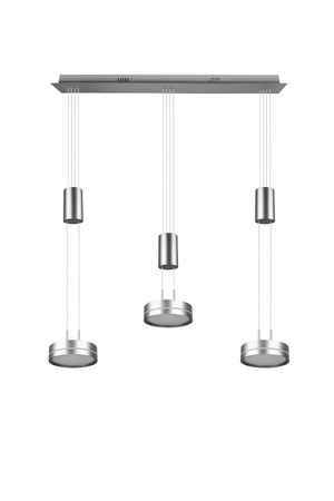 Lampa wisząca Trio 326510307 srebrny